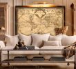 Restoration Hardware Fireplace Inspirational 1720 Old World Map World Map Wall Art Historic Map Antique