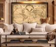 Restoration Hardware Fireplace Inspirational 1720 Old World Map World Map Wall Art Historic Map Antique