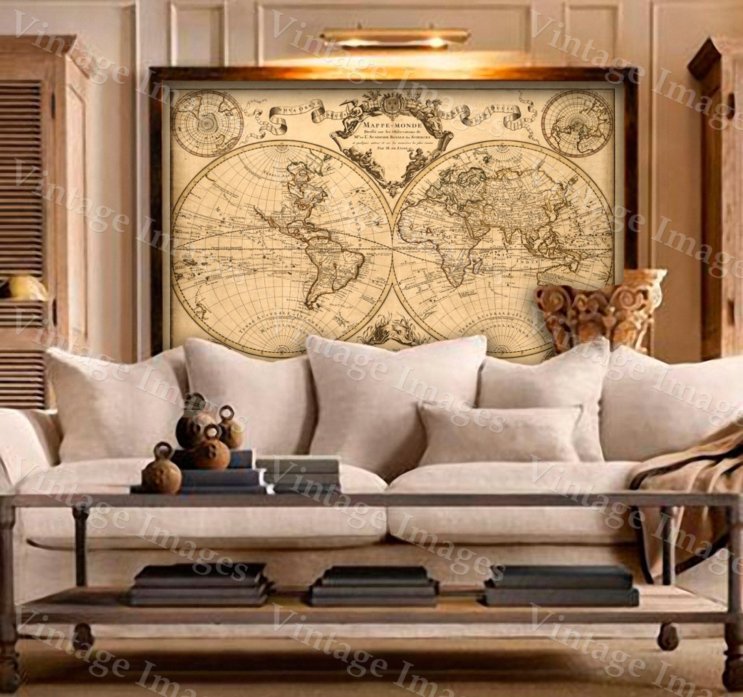 Restoration Hardware Fireplace Inspirational 1720 Old World Map World Map Wall Art Historic Map Antique