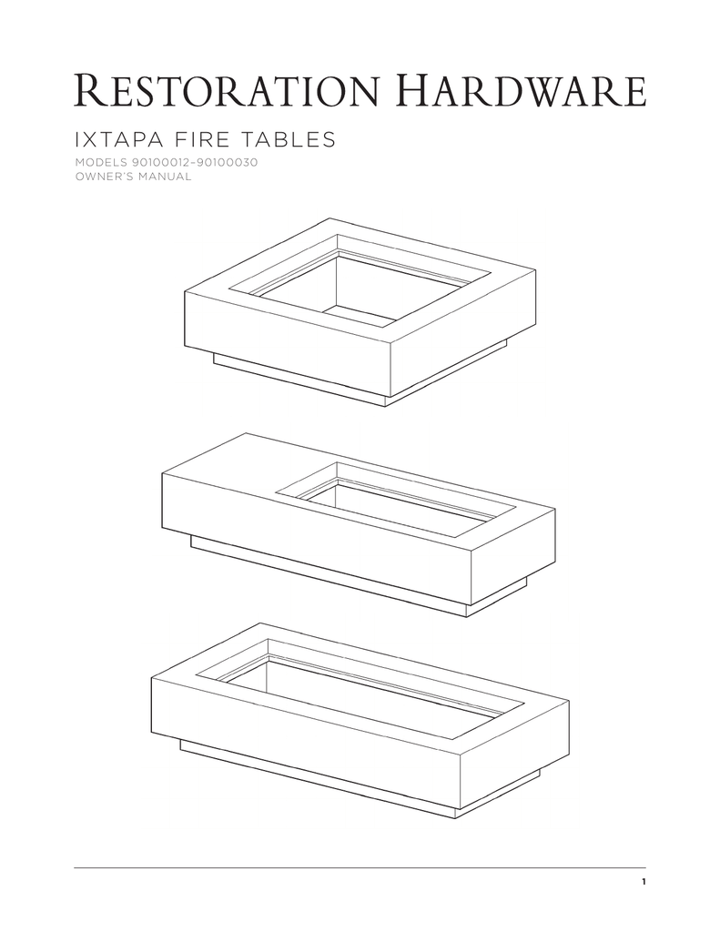 ixtapa fire tables Restoration Hardware 1 f2c6f14a6e e5d ad0190