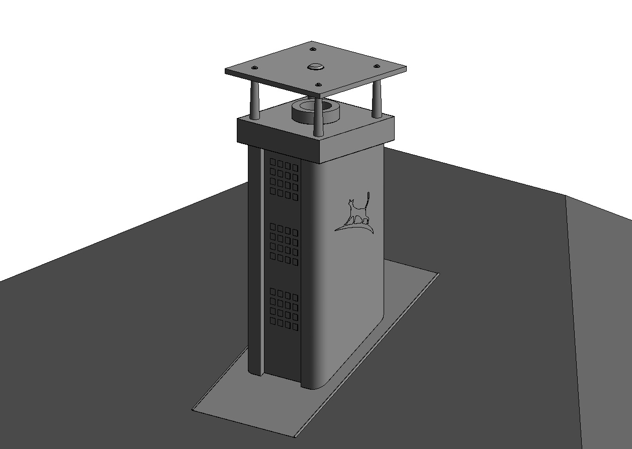 Revit Fireplace New Bim Objekt Poujoulat Chimney "luminance" Kostenloser