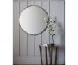 Round Mirror Over Fireplace Elegant Cade Round Mirror 80cm Antique Silver