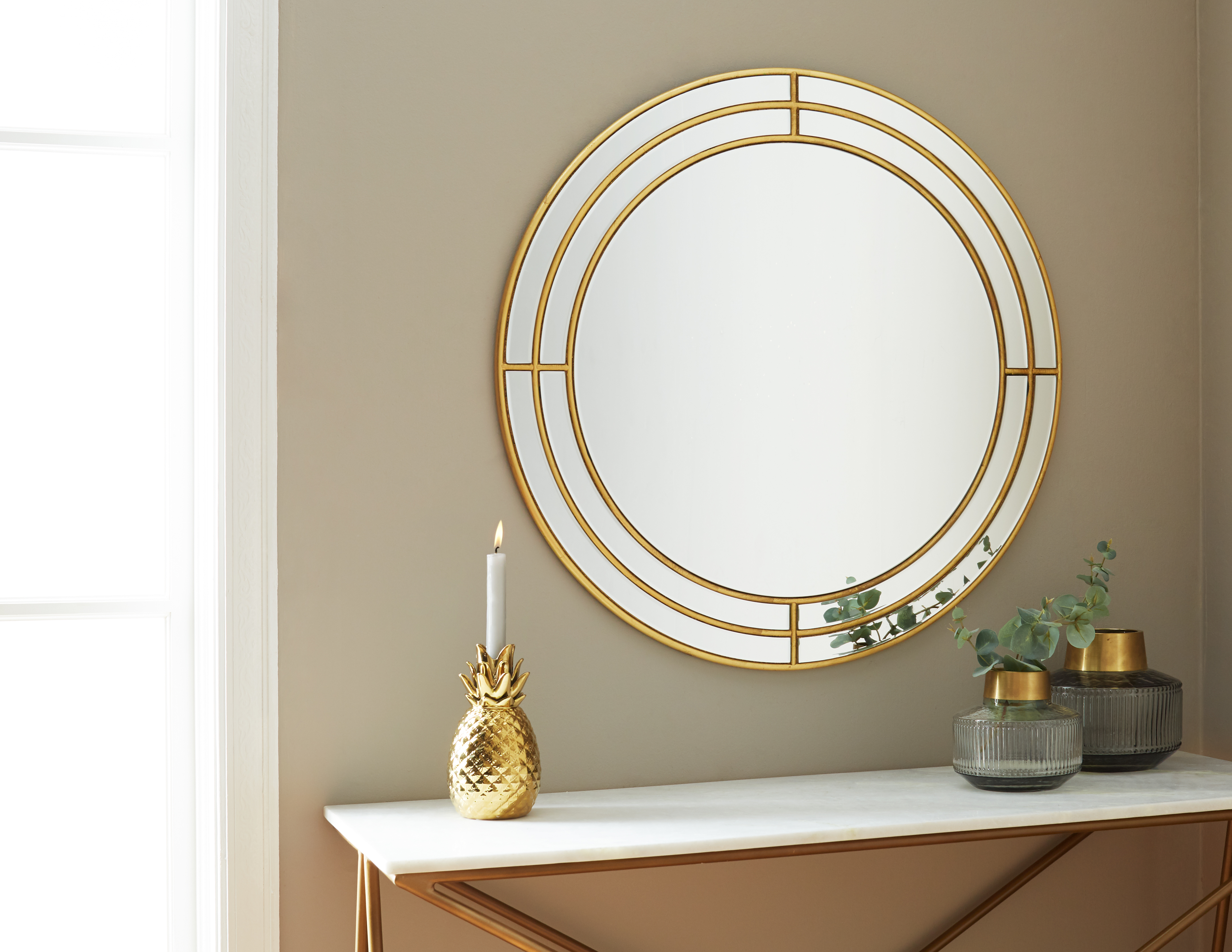 GLADYS Gold Mirror 80cm 31 Products in 2019 0d1dcc4f1015e dd66e4bd