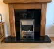 Rustic Fireplace Surround Beautiful Traditional Rustic Oak Fire Surround with Electric Fire In Pontypool torfaen