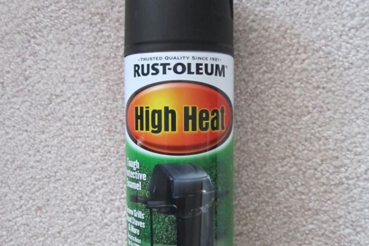 Rustoleum High Heat Paint Fireplace Best Of Update Fireplace Doors with Spray Paint