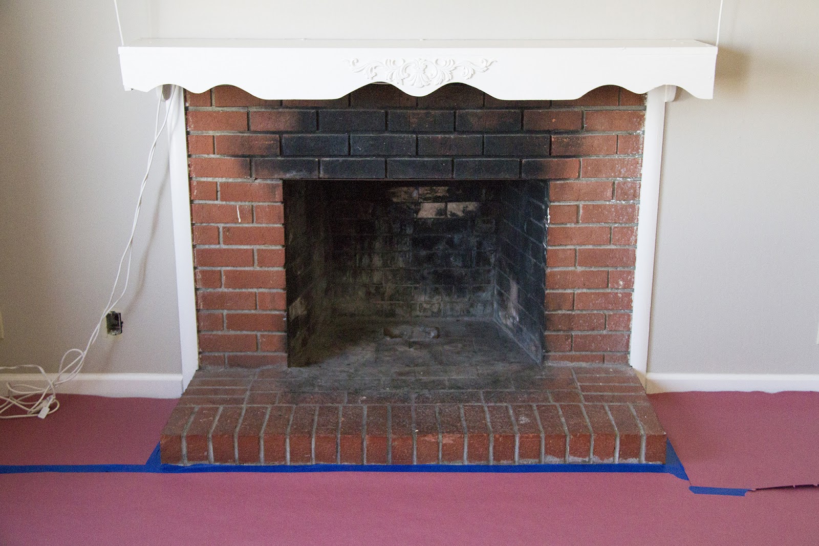 Rustoleum High Heat Paint Fireplace Elegant Swingncocoa Fireplace Makeover Part 2 Yummy Mantel