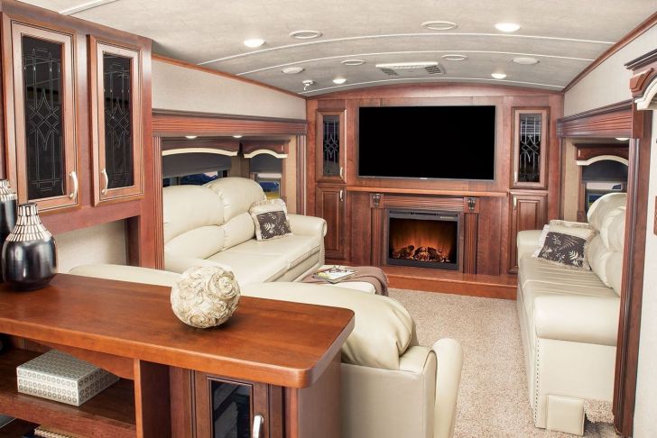 Rv Fireplace Lovely 20 Awesome Camper Fireplace Ideas Guide