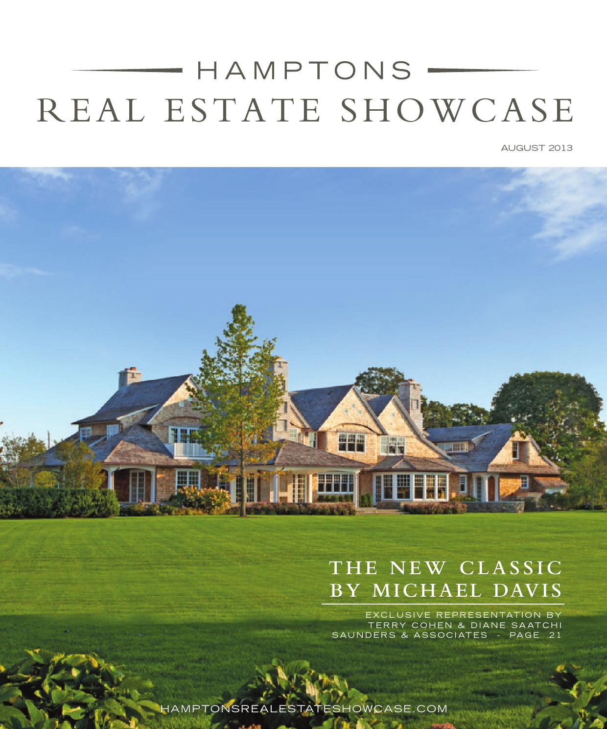 Sag Harbor Fireplace Luxury Hamptons Real Estate Showcase Magazine August issue by M3
