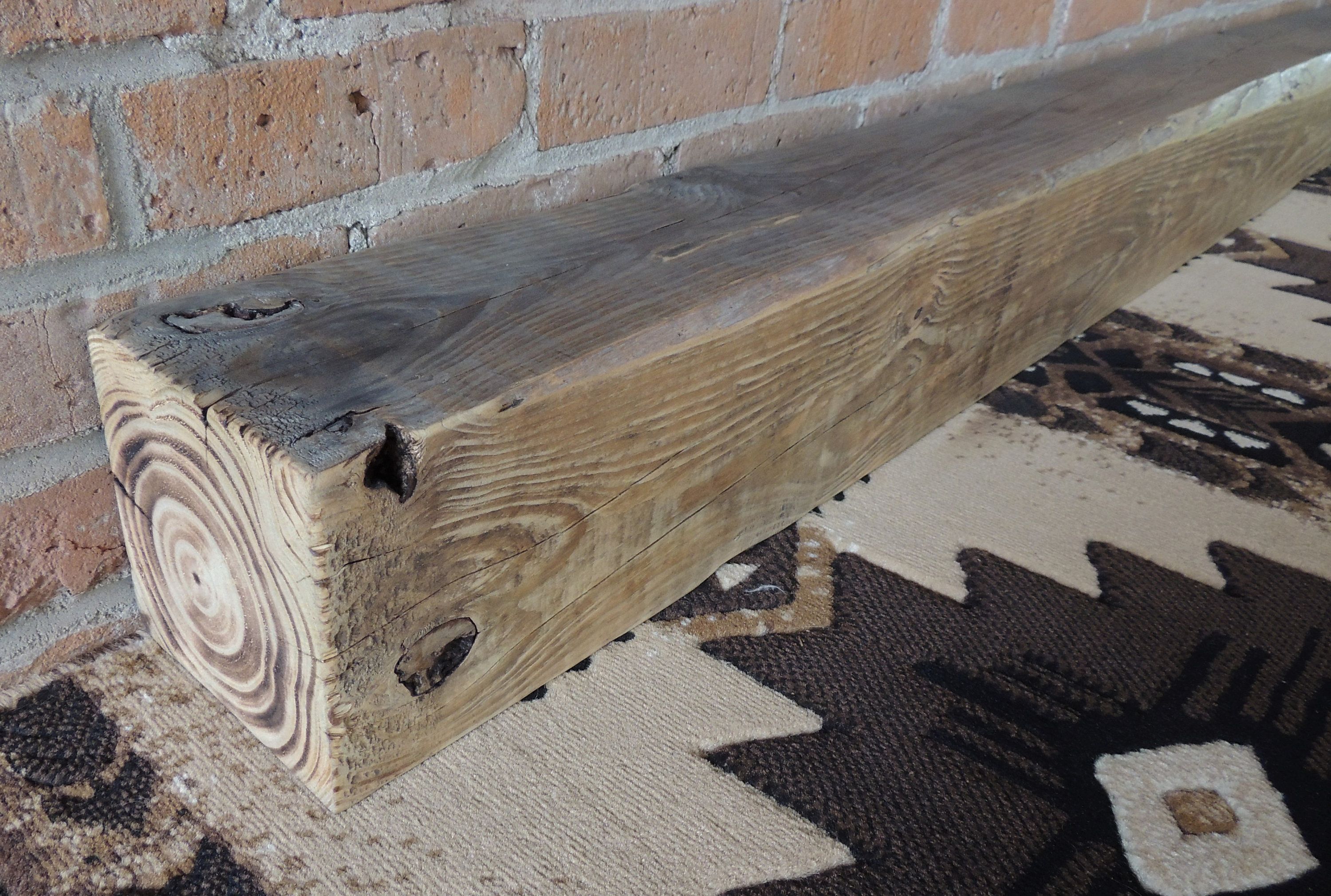 Salvaged Fireplace Mantels Unique Reclaimed Wood Fireplace Mantel 76&quot; X 5 1 2&quot; X 5 1 2&quot; Pine