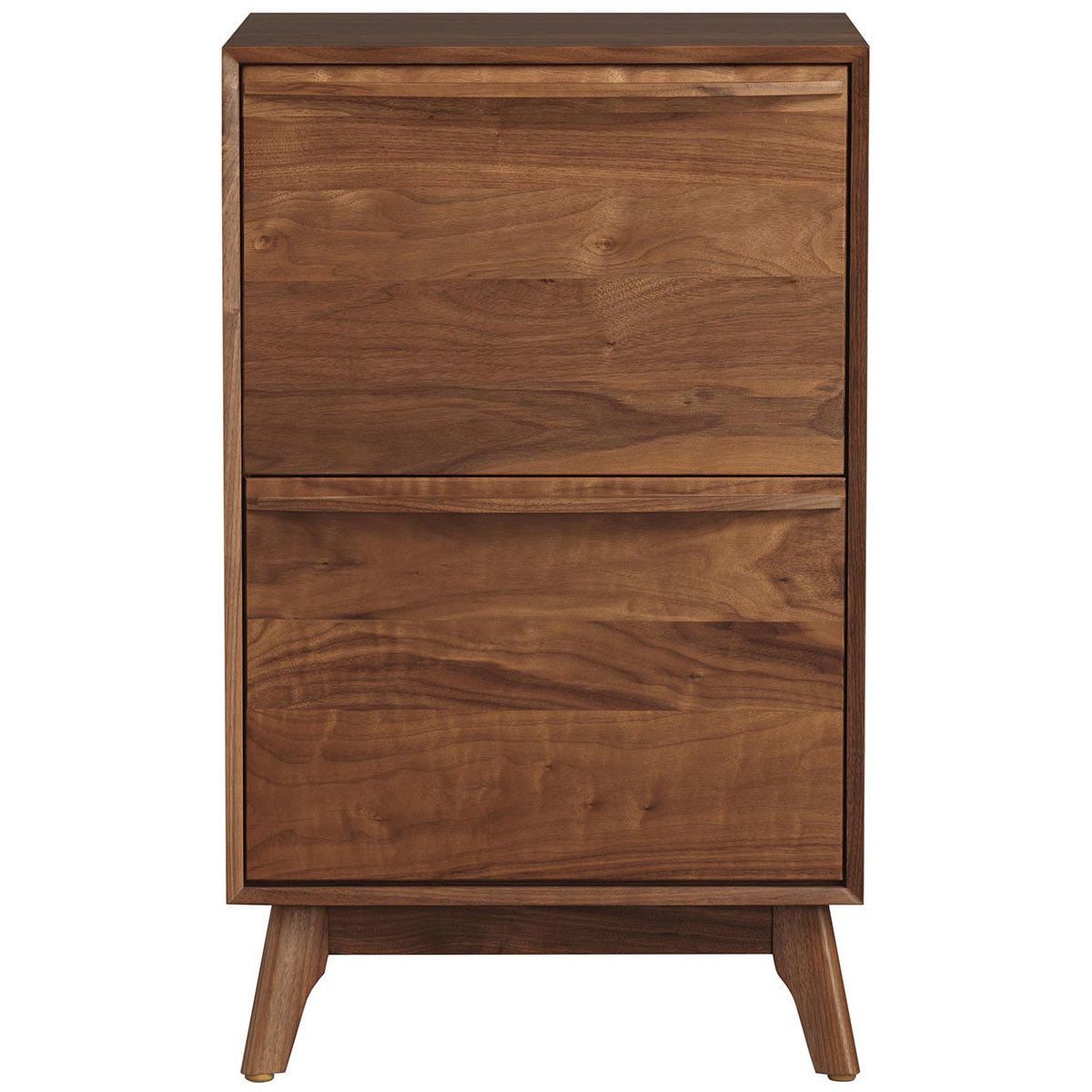 walnut filing cabinet elegant copeland furniture catalina home fice narrow file