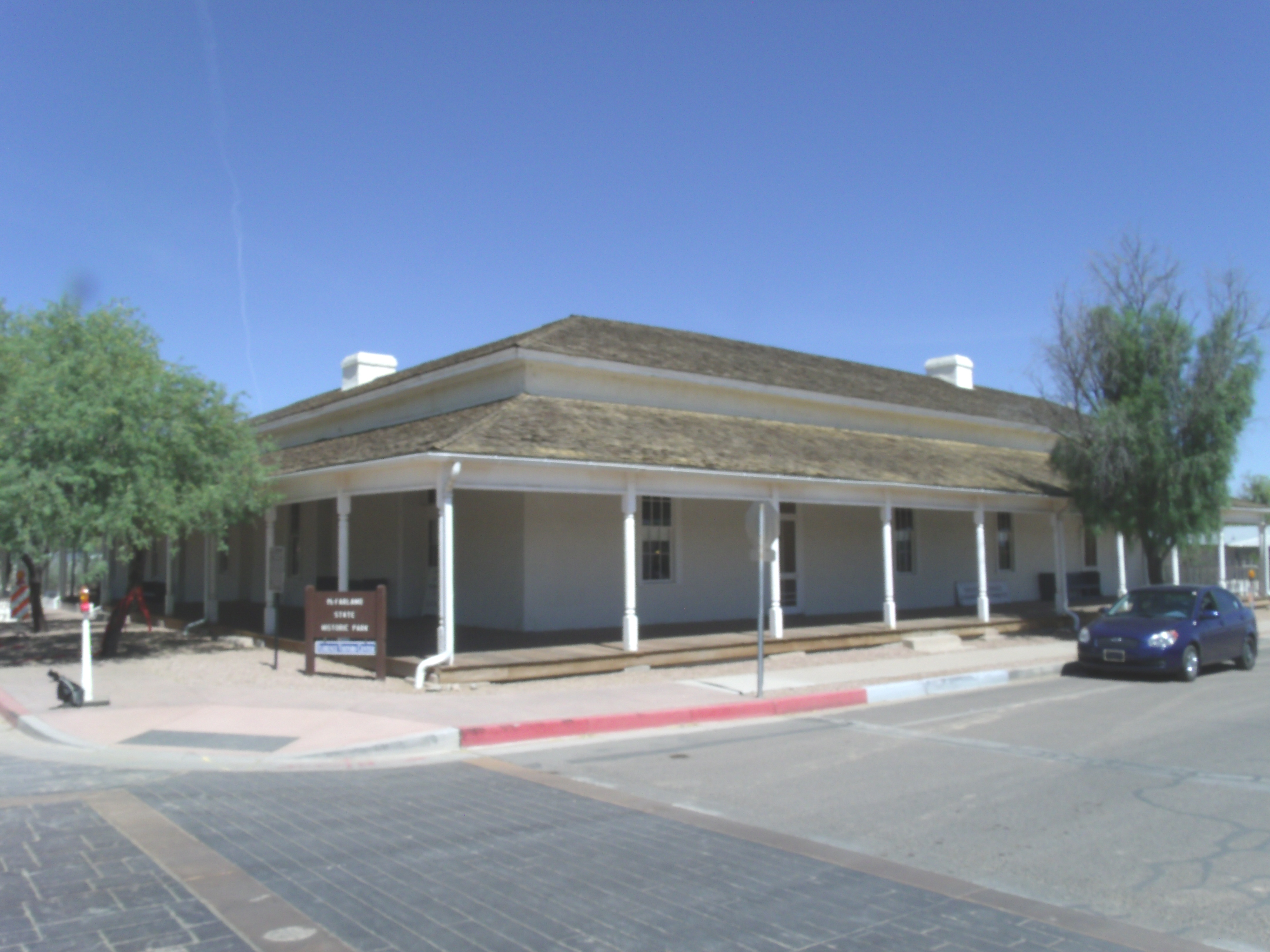 Florence First Pinal County Courthouse 1878 JPG