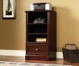 Sauder Tv Stand with Fireplace Awesome Sauder Palladia Audio Media tower Select Cherry Finish