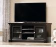 Sauder Tv Stand with Fireplace Awesome Two Framed Door Contemporary Entertainment Credenza In Wind