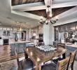 Schrader Fireplace Lovely Model Home 1 5 Story Grey and White Kitchen Wood Ceiling