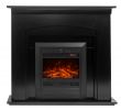 Scott Living Electric Fireplace Lovely Luxo Nuri 2000w Electric Fireplace Mantel & Heater Black