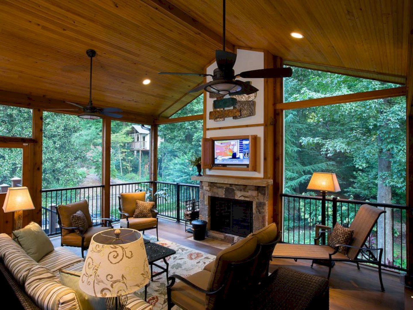 Screened In Porch with Fireplace Beautiful 8 Ways to Have More Appealing Screened Porch Deck