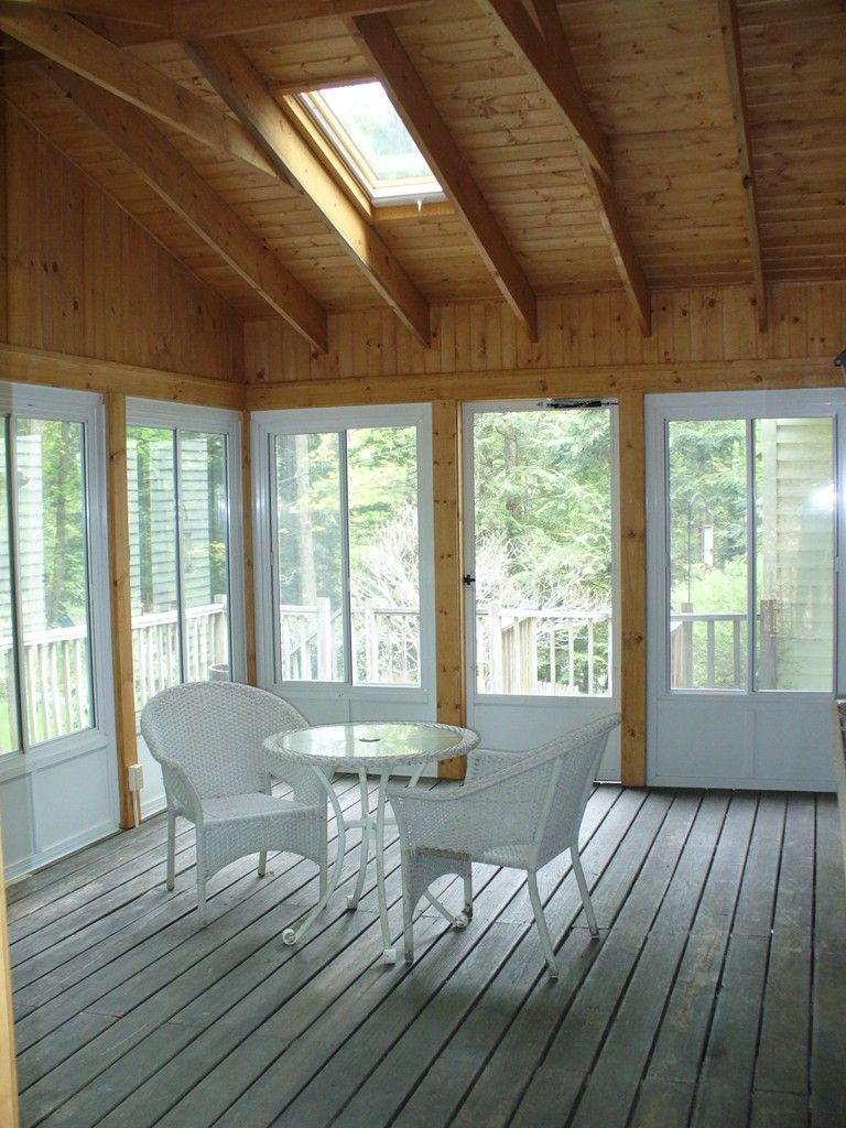 Screen porch enclosure with Harvey aluminum panel system and 616f0d6b75ed703f97dfdd9dd09a49d7