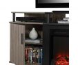 Sears Fireplace Tv Stand Unique Ameriwood Windsor 70 In Weathered Oak Tv Console with