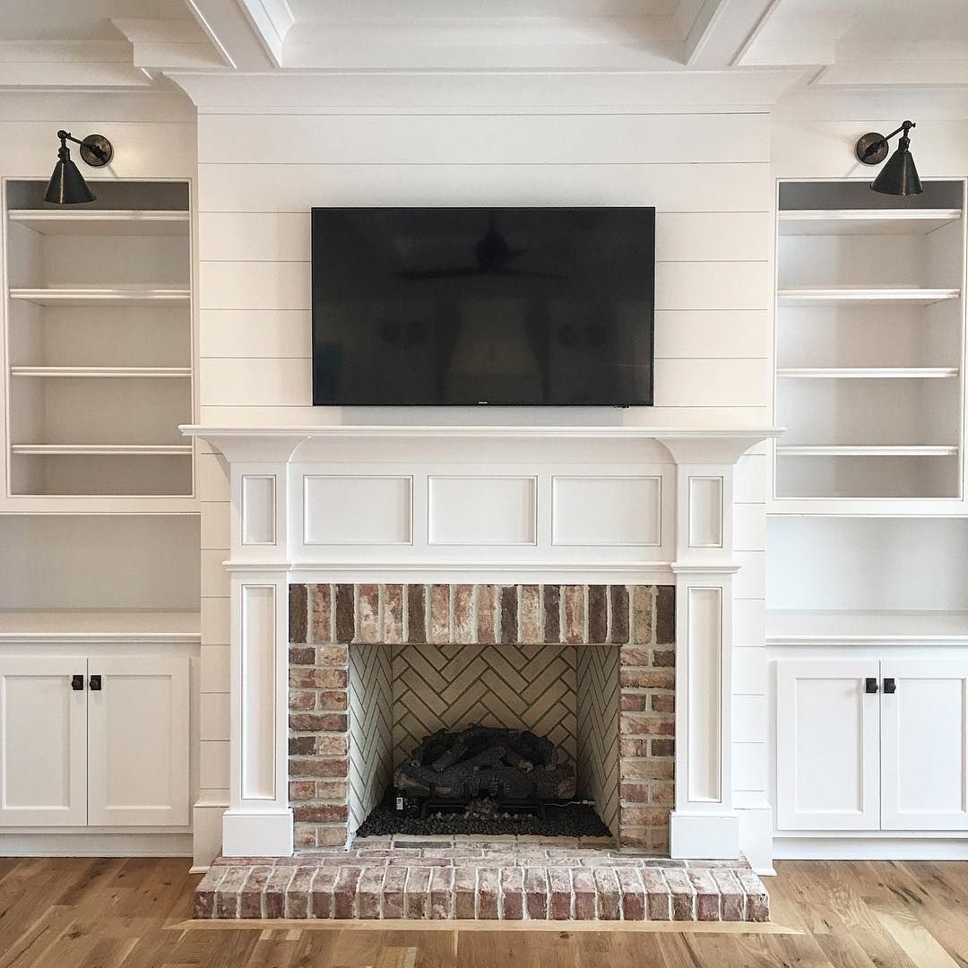 Shiplap Above Fireplace Awesome Pin by Caleb Hale On Firewall