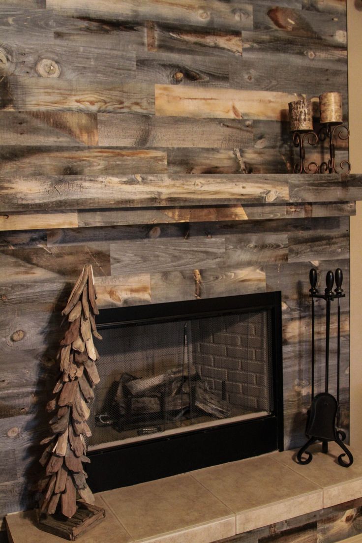 Shiplap Above Fireplace Lovely â 25 Best Ideas About Fireplace Accent Walls On Pinterest