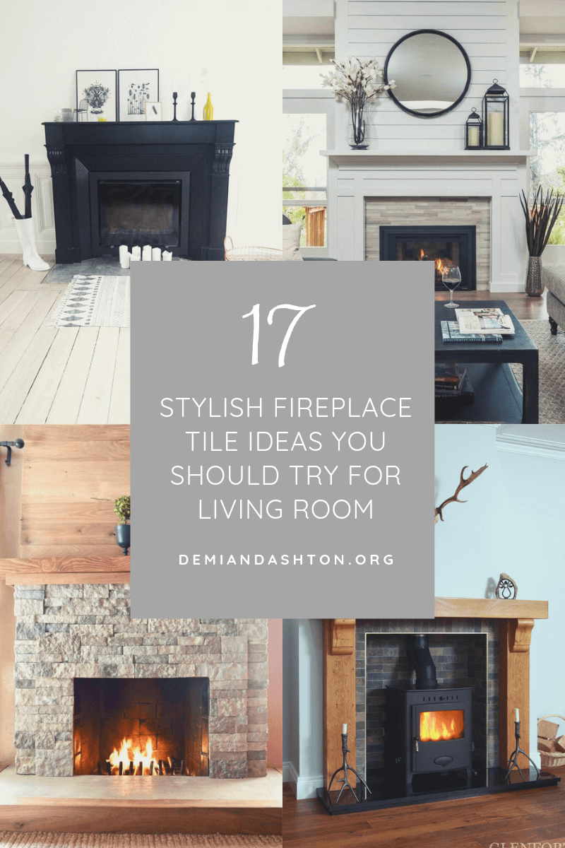 17 Stylish Fireplace Tile Ideas You Should Try for Your 0d9c17bf57fafb7edad ddcf36f