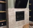 Slate Tile Fireplace Surround Unique Tiling A Stacked Stone Fireplace Surround