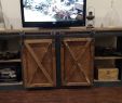 Sliding Barn Door Fireplace Tv Stand Beautiful Ana White Grandy Barn Door Console Diy Projects