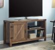 Sliding Barn Door Fireplace Tv Stand Fresh Amazon Overstock 44" Barn Door Tv Stand Console 44 X