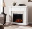 Small Corner Electric Fireplace Fresh Amesbury 45 5 In W Corner Convertible Electric Fireplace In White