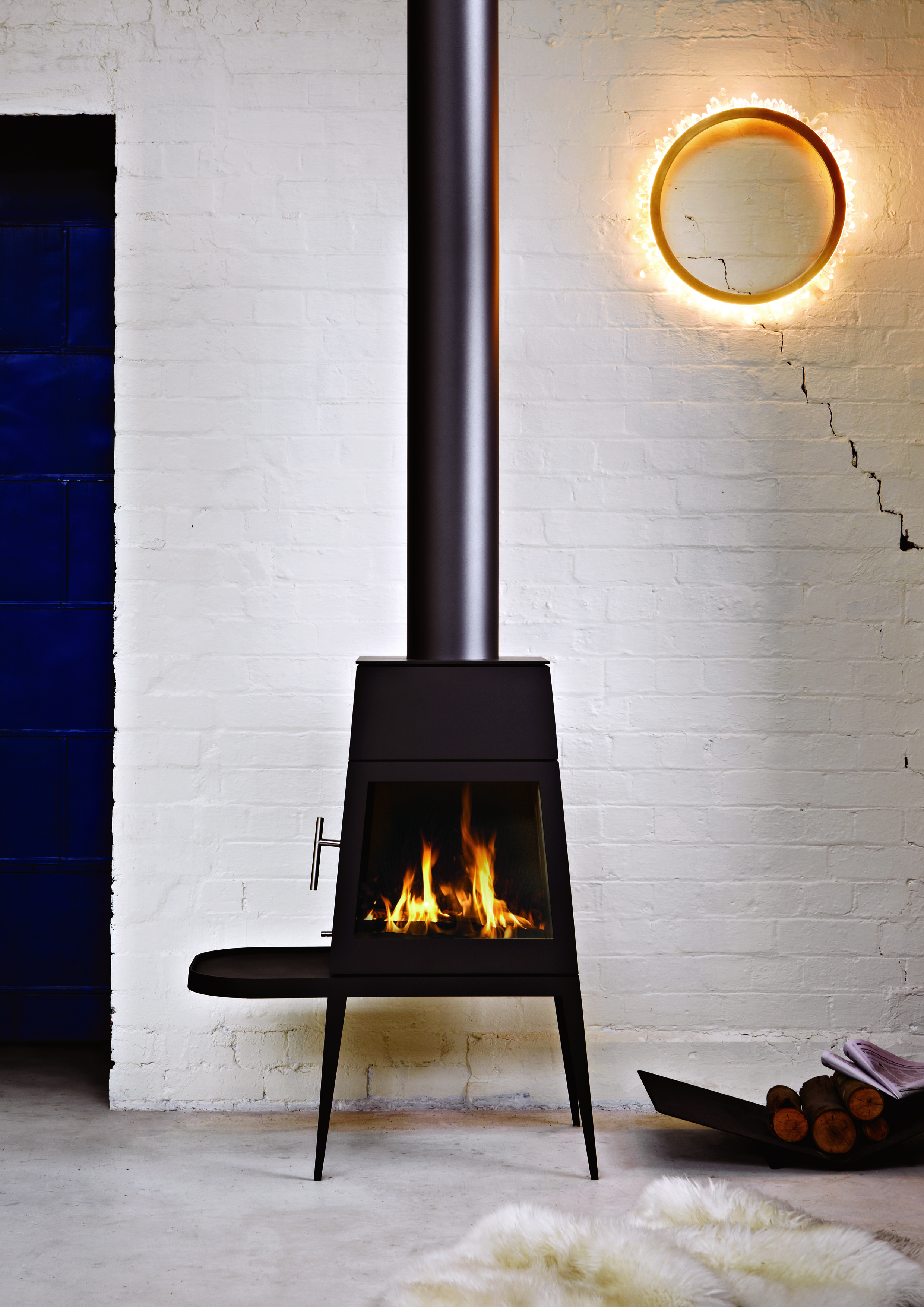 Small Gas Fireplace Stove Luxury Shaker Fireplace by Skantherm Germany Designed by Antonio