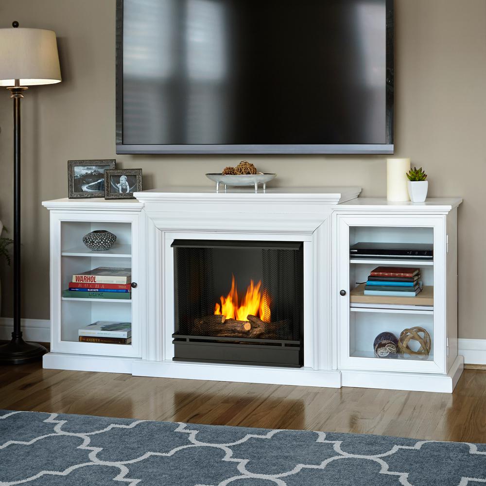 white real flame gel fireplaces 7740 w 64 1000