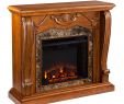 Southern Enterprises Electric Fireplace Luxury southern Enterprises Cardona Electric Fireplace 45 25"w X 15 5"l X 40"h Walnut Pine