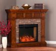 Southern Enterprises Electric Fireplace Luxury southern Enterprises Merrimack Simulated Stone Convertible Electric Fireplace