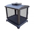 Spark Guard Fireplace Screen Best Of 37 In Outdoor Fire Place Pit with 360° View and Full Sides Spark Guard Screens and Door