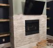 Stacked Stone Electric Fireplace Elegant Tiling A Stacked Stone Fireplace Surround