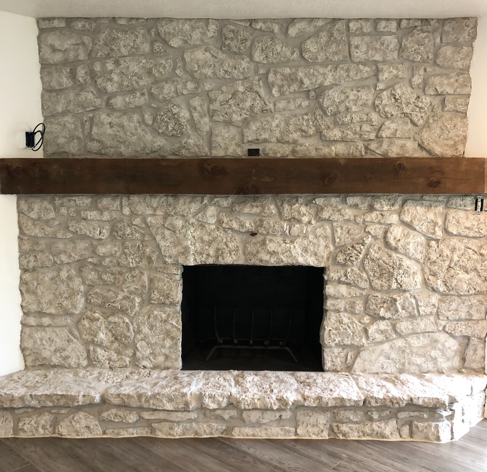 Stacked Stone Fireplaces with Mantle Best Of Stone Fireplace Painting Guide