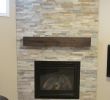 Stacked Stone Fireplaces with Mantle Lovely Ledge Stone Fireplace with Rustic Reclaimed Wood Mantel