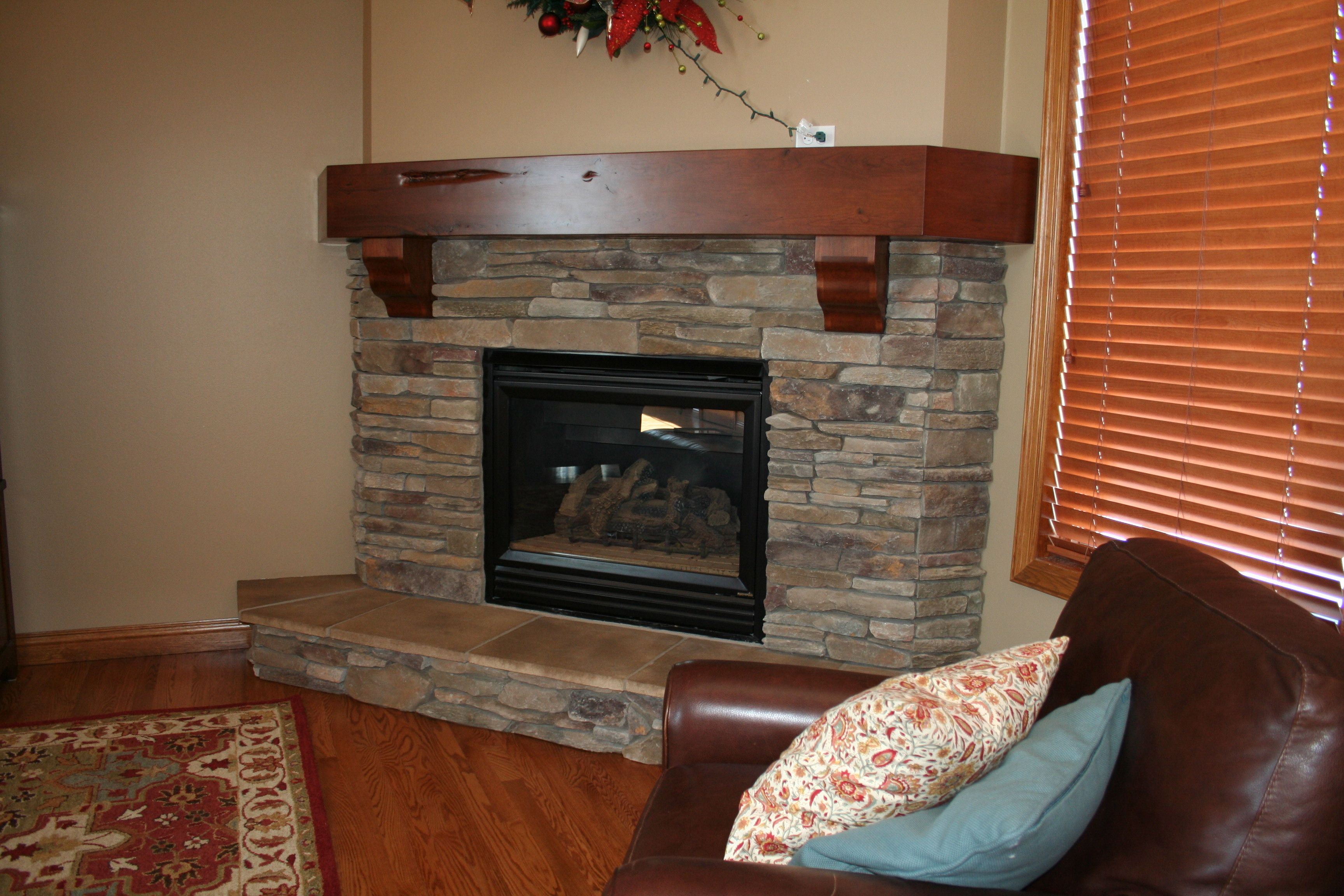 Stacked Stone Fireplaces with Mantle Unique Prairie Heritage Cabinetry Sioux Falls Sd Chunky