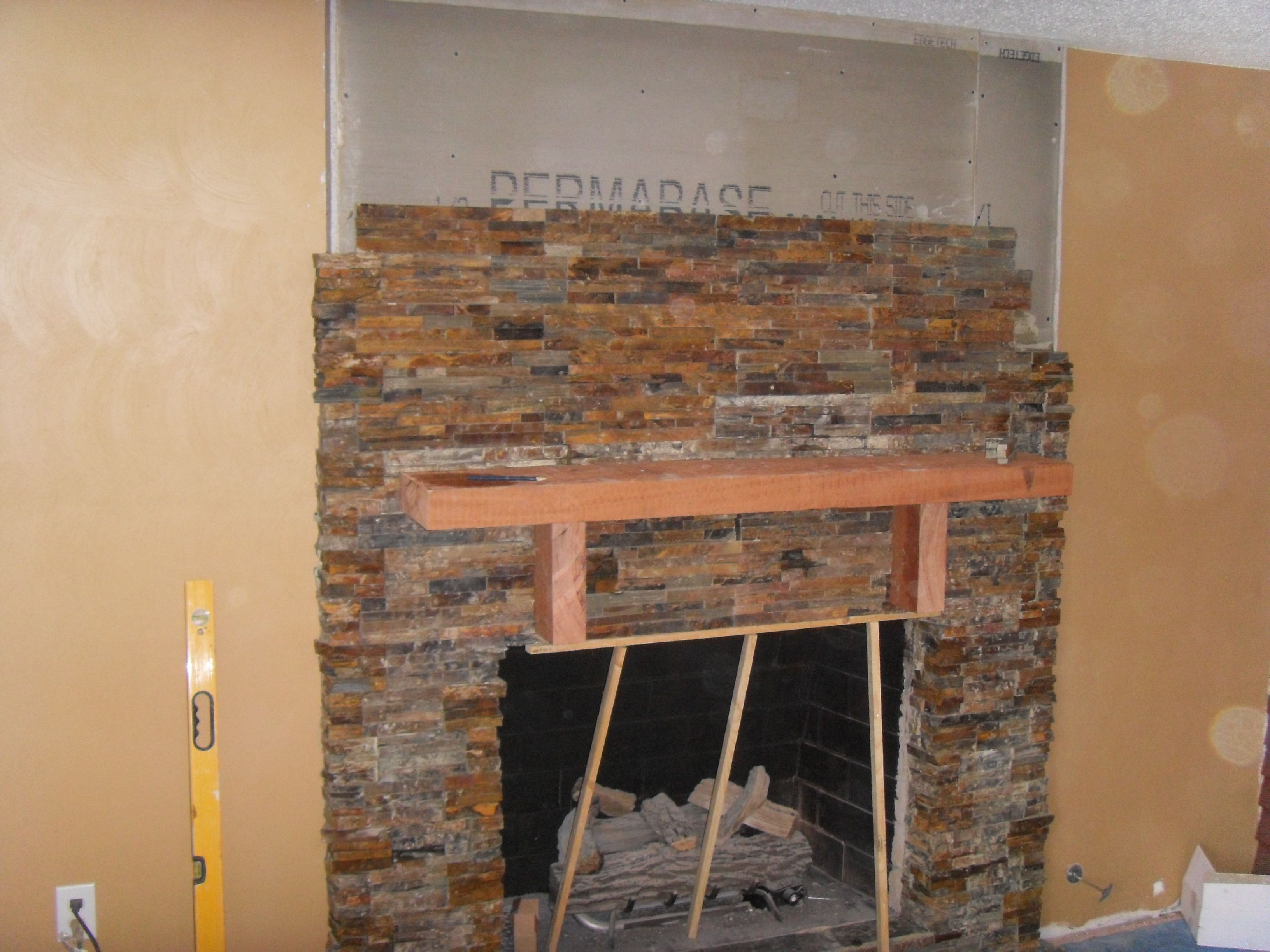 Stacked Stone Tile Fireplace Inspirational Interior Find Stone Fireplace Ideas Fits Perfectly to Your