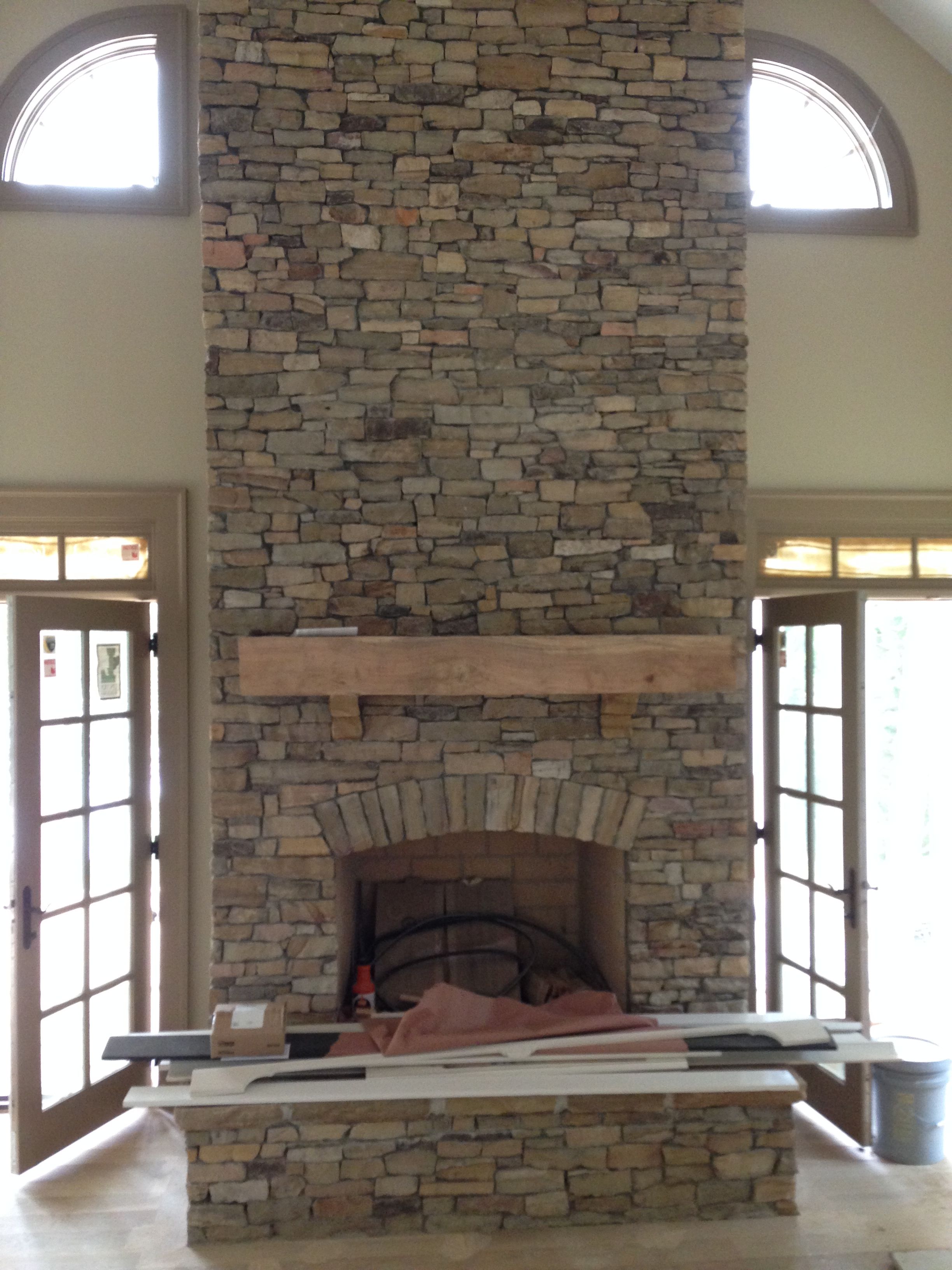 Stacked Stone Tile Fireplace Inspirational Veneer Screened Porch Fireplace Ideas