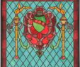 Stained Glass Fireplace Screen Inspirational 20 Inch X 20 Inchh Victorian Shield Twin torch Window