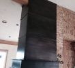Steel Fireplace Fresh Steel Fireplace Hood with I Beam Mantel Built by Copper