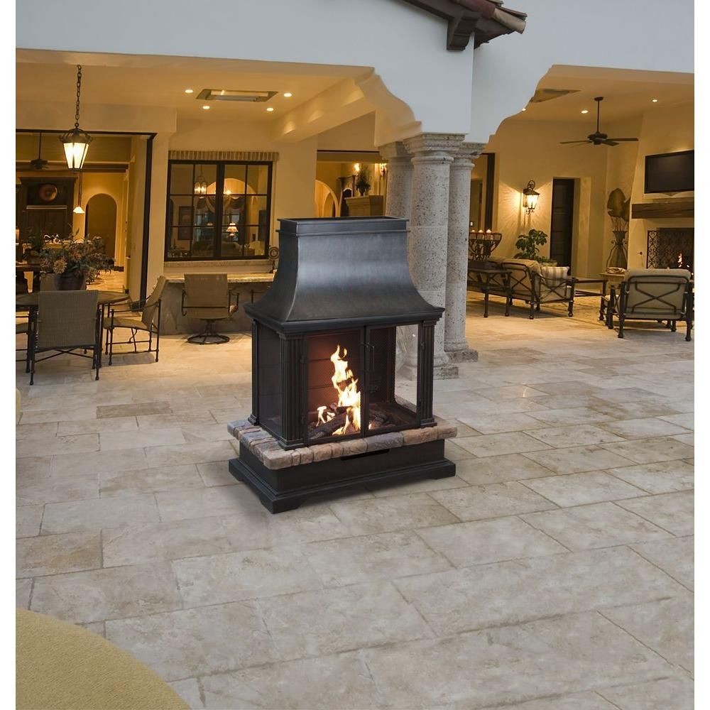 Steel Fireplace Surround Lovely 8 Outdoor Fireplace Patio Designs You Might Like