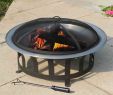 Steel Outdoor Fireplace Lovely Whitman Steel Wood Burning Fire Pit