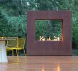 Steel Outdoor Fireplace New Kodo Modern Corten Outdoor Fireplace Paloform
