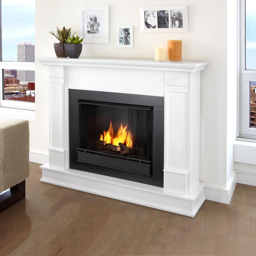 gel powered ventless fireplace Charming Fireplace white real flame gel fireplaces g8600 w 64 1000