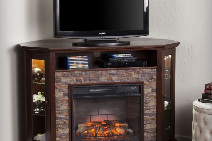 Stone Fireplace Tv Stand Beautiful Harper Blvd Ratner Faux Stone Corner Convertible Infrared