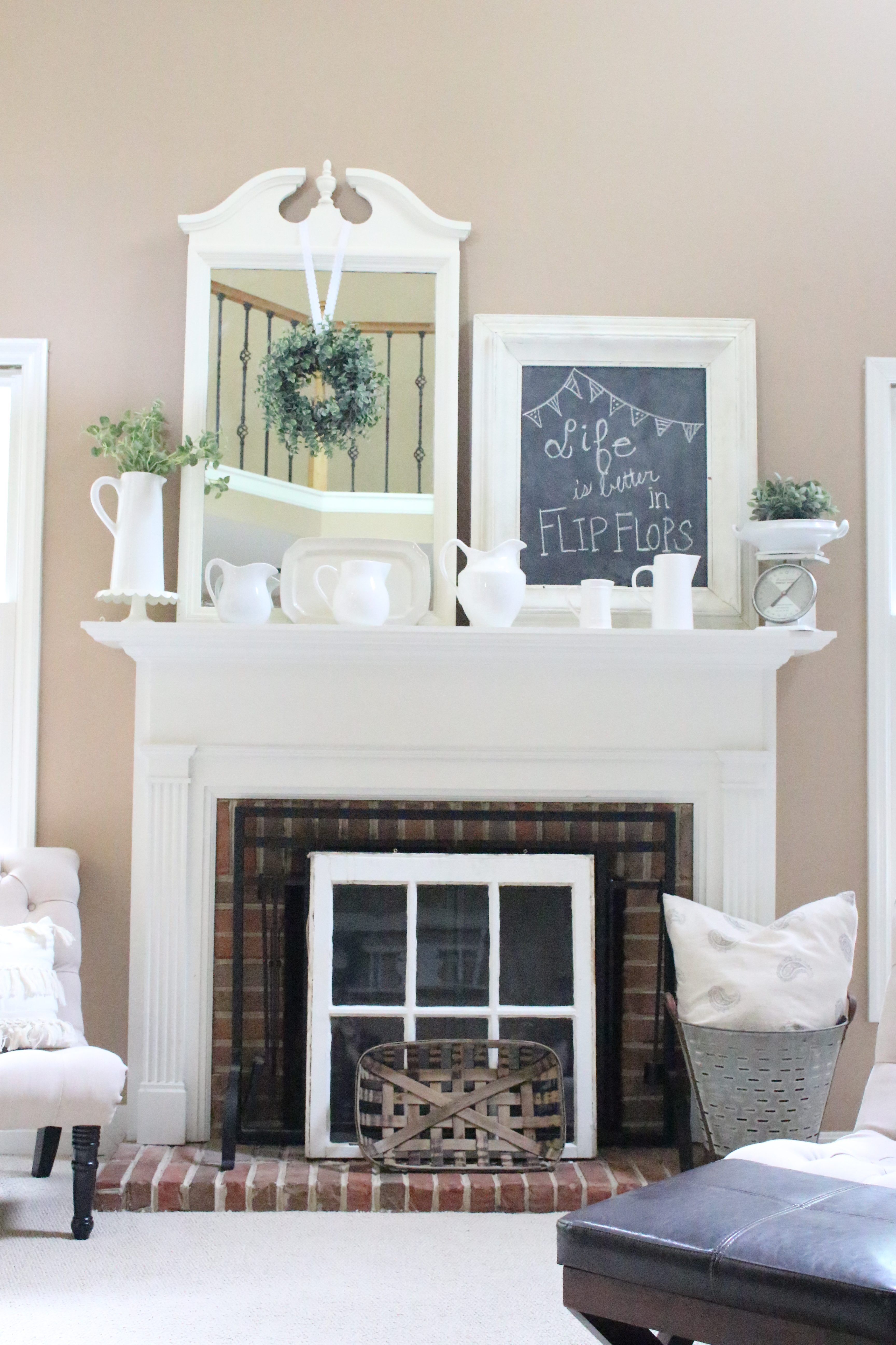 Summer Fireplace Decor Best Of 61 Best House Decor Mantel Images In 2019