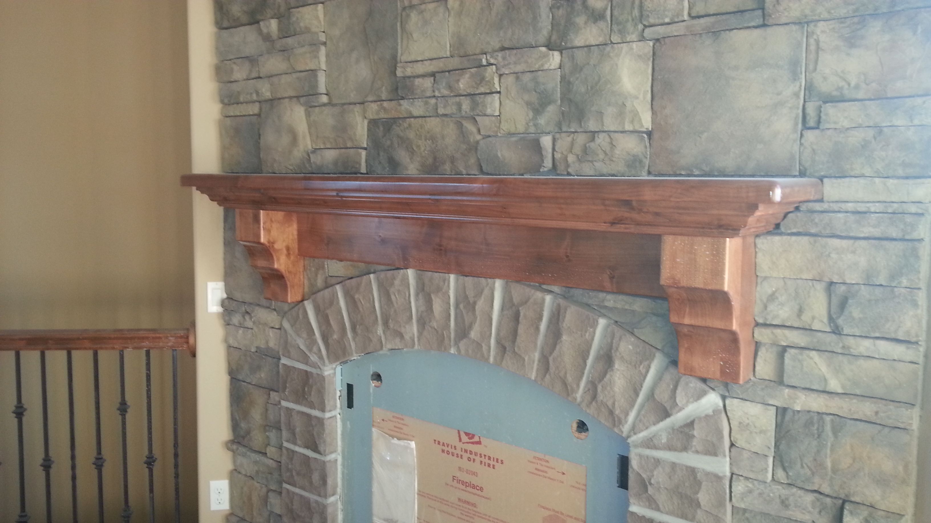 Knotty alder mantel For the kitchen 1d150daf f99d3868fe0f0b1147
