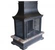 Sunjoy Fireplace Luxury Bond Sevilla Wood Burning Outdoor Fireplace